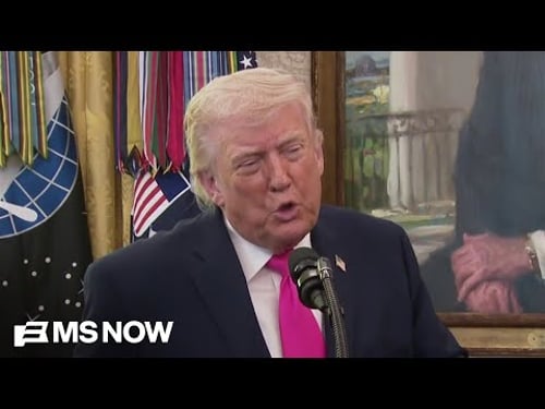 Trump claims Iran's new leaders 'gave us a present'
