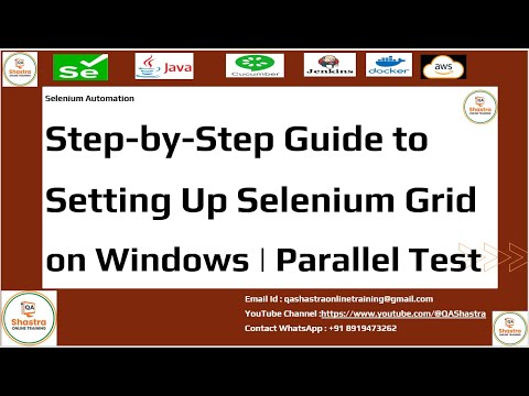 Step-by-Step Guide to Setting Up Selenium Grid on Windows | Parallel Test Execution