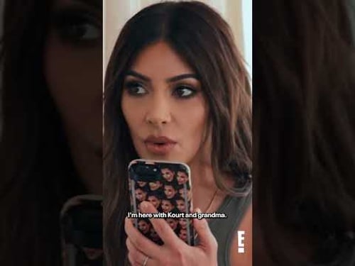 Khloe going into early labor was the only thing stopping Kim from this reunion.🤰🏻 #KUWTK