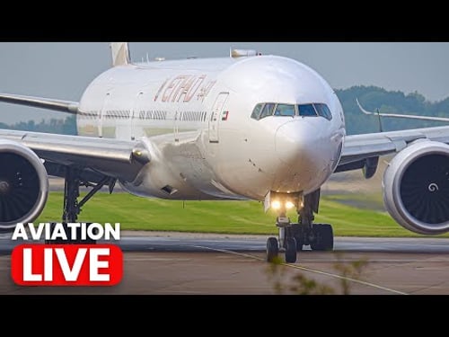π΄ Manchester Airport LIVE βοΈ