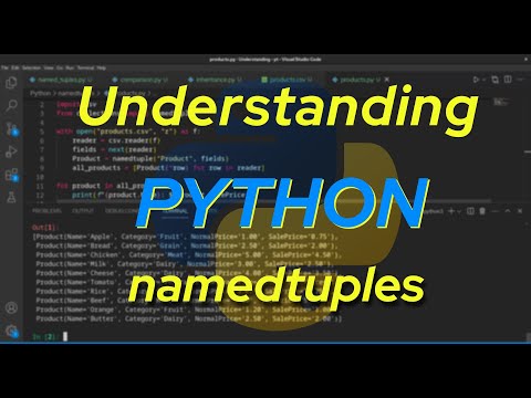 Understanding Python: namedtuples