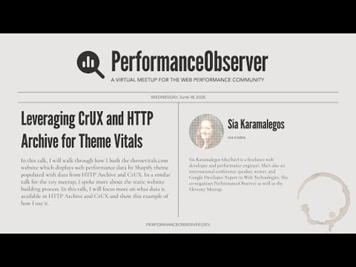 Leveraging CrUX and HTTP Archive for Theme Vitals