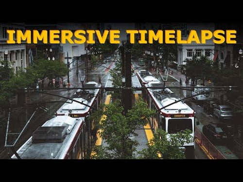 Immersive City Time Lapse #shorts