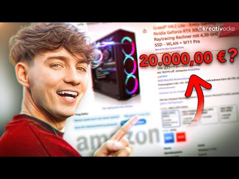 FAIL?! Mexify hat EINEN GAMING PC auf AMAZON gekauft?! Wie gut ist Amazon? #KreativeFragen 346
