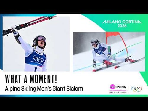 GOLD FOR BRAZIL! ⛷️🇧🇷 | Alpine Skiing Men's Giant Slalom Highlights | Winter Olympics 2026