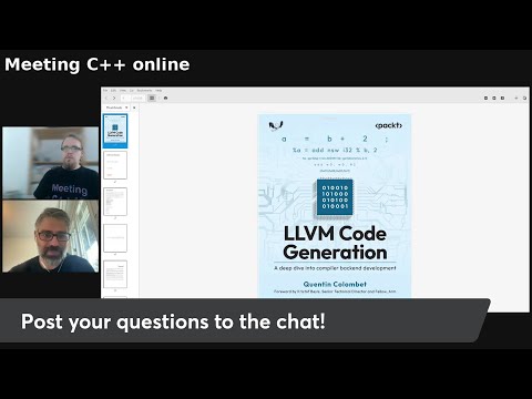 LLVM Code Generation - Interview with Author Quentin Colombet