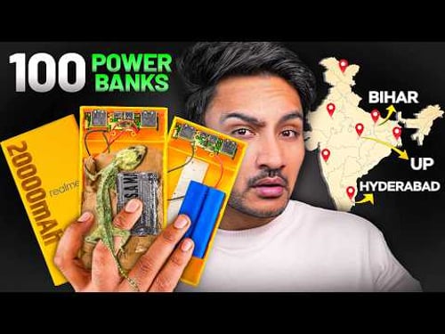 100 POWERBANKS from All Over India - SCAM EXPOSED🤯