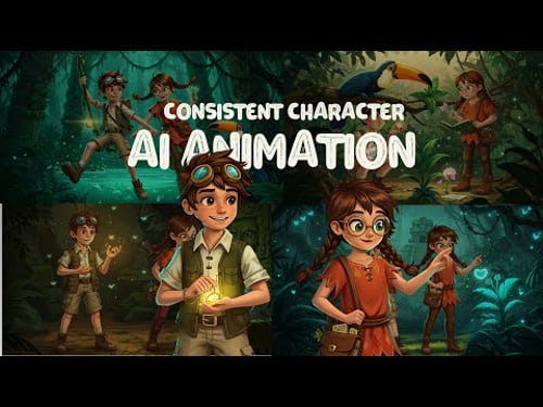 How to Make AI Animations with Consistent Characters (Step-by-Step Beginner Guide 2025)