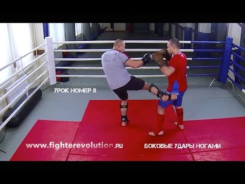 Фёдор Емельяненко - Урок 8 (Боковые удары ногами) Fedor Emelyanenko lessons HD