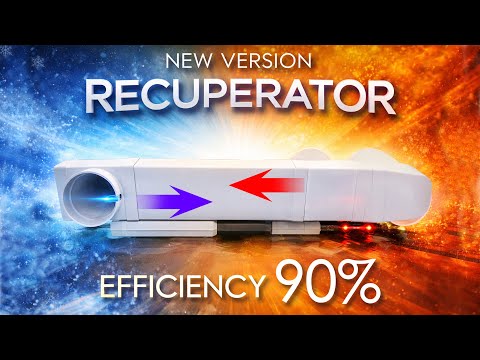 DIY Heat Recovery Ventilator: From 55% to 90% Efficiency (Real Tests)