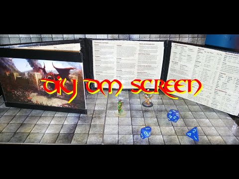 DIY DM Screen
