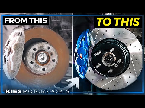 How to install F80 M3 Brakes on an F30! CHEAP Big Brake Upgrade!
