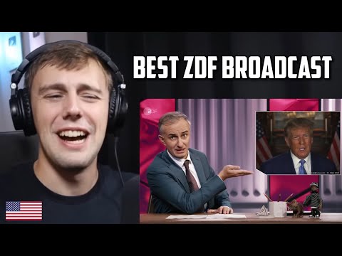 American Reacts to German Political Satire - Trump Deep State