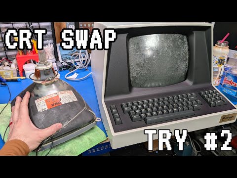 Soroc IQ 120: CRT swap try #2. Finally some success?