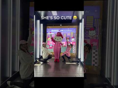 I GOT TO EXPERIENCE THE GRAND PRIX IN LAS VEGAS WITH @HelloKittyandFriends @f1academy #SanrioPartner