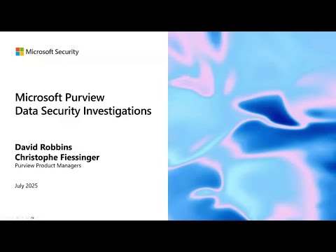 Unlock the Power of Data Security Investigations with Microsoft Purview
