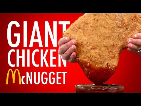 GIANT CHICKEN McNUGGET
