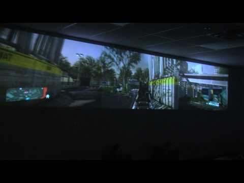GeForce GTX 590 Triple Projector Ultimate Panoramic 3D Gaming Experience NCIX Tech Tips
