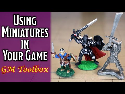 Using Miniatures - GM Toolbox