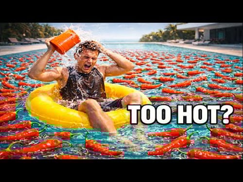 Would You Sit in a Chili Pool? 🌶️🔥 | AI Simulation Vlog