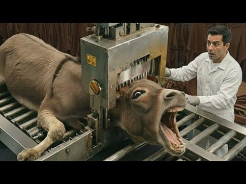 Inside the Donkey Leather Factory – (Full Process) How Luxury Goods Are Made