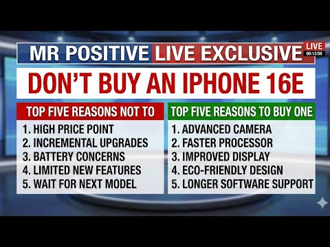 iPhone 16e should you buy this phone top 5 reasons you should buy or pass on it