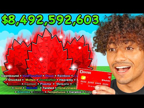 Spending $8,491,305 For The CRIMSON THORN In Grow A Garden..