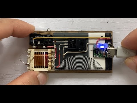 How to make a plasma arc lighter. DIY electric lighter.