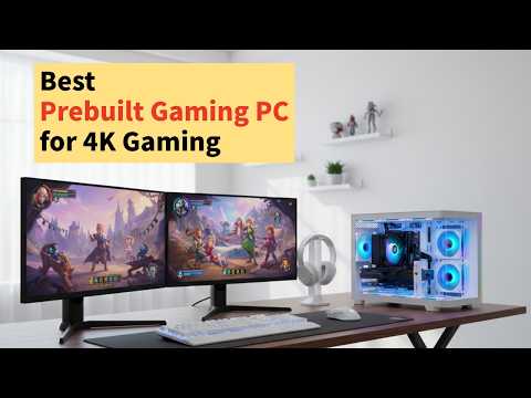 4 Best Prebuilt Gaming PC for 4K Gaming