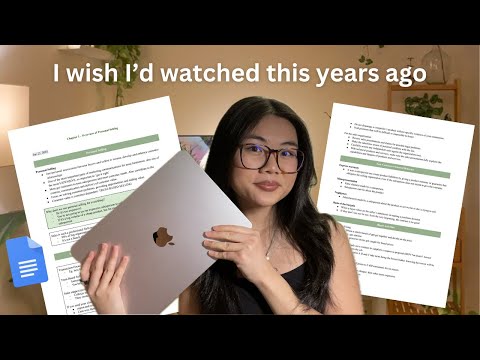 How I Take Notes in University as a 4.0 Student (Aesthetic + Effective) ππ