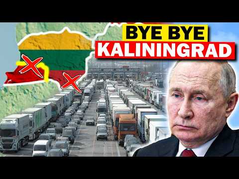 Moscow's Kaliningrad Land Bridge Is Gone—Hundreds Trucks Stuck as Belarus Border Crossings Shut Down