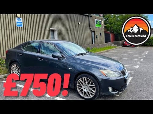 I BOUGHT A CHEAP LEXUS IS for £750!