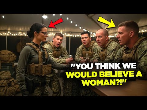 Stupid SEALs Asked For Her Kill count at the Bar - Her Reply Left Them Frozen