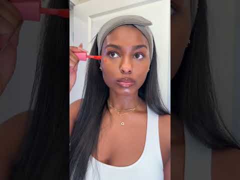 Grwm! The glow?? the skin prep is so tea๐ค๐พ #grwm #makeuptutorial #cleangirlmakeup #everydaymakeup