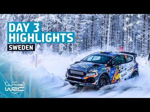 Junior WRC Day 3 Highlights | WRC Rally Sweden 2026