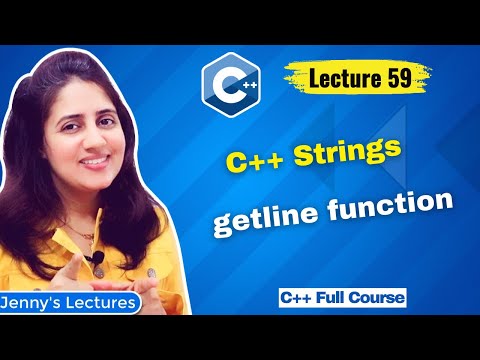 C++ Strings Introduction | getline function | part 2| C++ placement Course #lecture59
