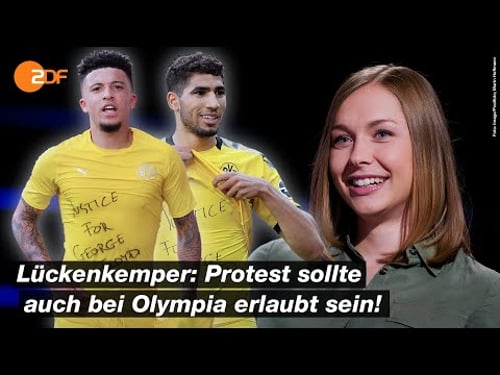 Lückenkemper: "Macht des Sports nutzen" | das aktuelle sportstudio – ZDF