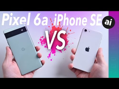 Apple iPhone SE VS Google Pixel 6a! Budget Smartphone Showdown!