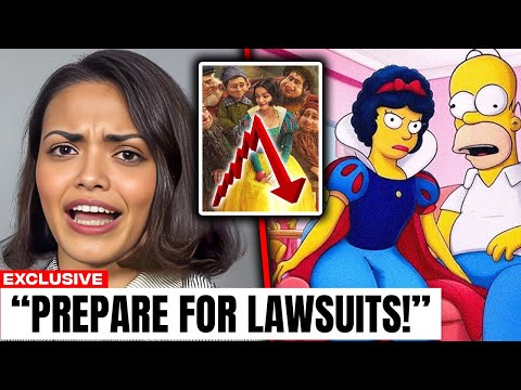 Rachel Zegler GOES NUTS After The Simpsons MAKE FUN Of Snow White?!