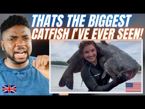 FIRST CATFISH NOODLING TRIP OF THE YEAR! - Brit Reacts