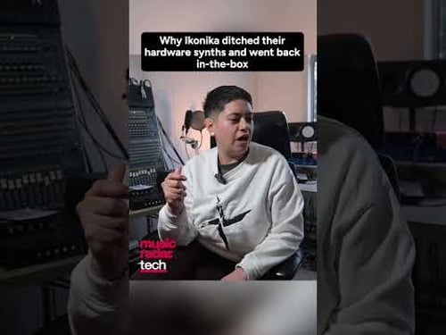 “There was a time I was collecting synths – maybe it’s a bit weird to downgrade from that”: Ikonika