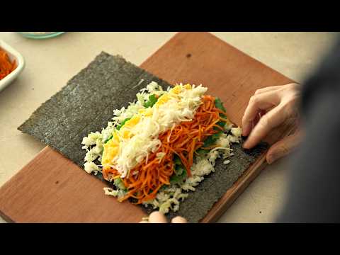 Make gimbap in a new way‼️ It's healthy and delicious, so you'll want to eat it every day. 😋