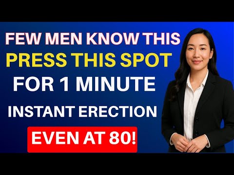 Urologist: Massage THIS Spot for 1 Minute to Restore Potency | Men’s Health..!