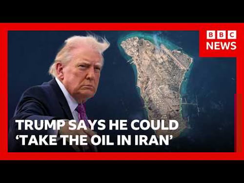 Trump says he is considering seizing Iran's Kharg Island | BBC News