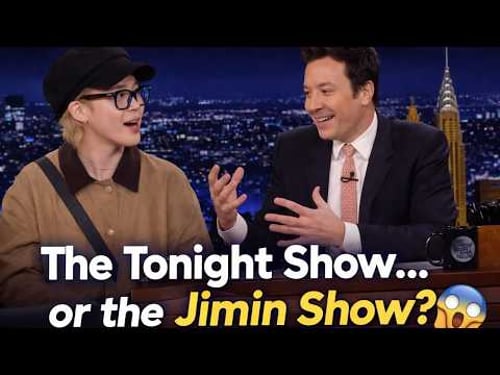 Did The Tonight Show Turn Into the “Jimin Show” Because of Fallon?! 💥