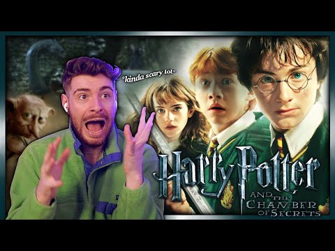 First time watching Harry Potter... ( and the chamber of secrets!!) ~harry potter reaction~