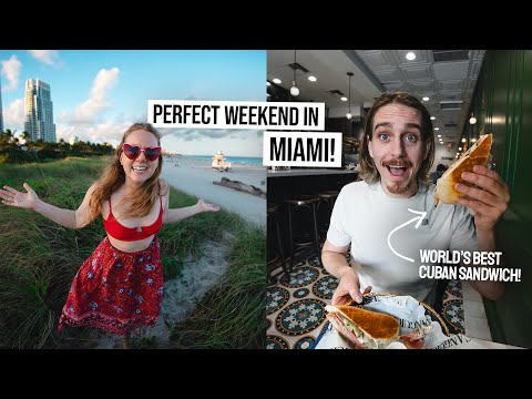 The Ultimate 48 HOURS in Miami! 🌴 BEST CUBAN SANDWICH EVER + Top Things to Do!