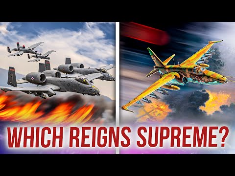 The A-10 Warthog VERSUS The Su-25 Frogfoot