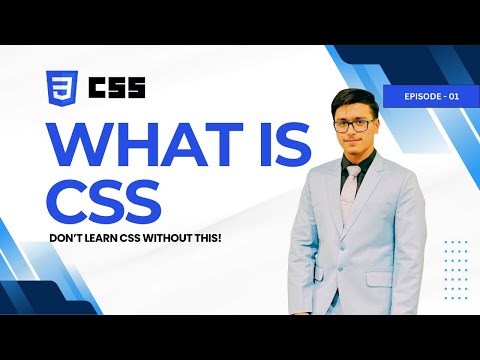 CSS Tutorial for Beginners – Selectors & Basic Properties (Hindi Urdu) | EP01