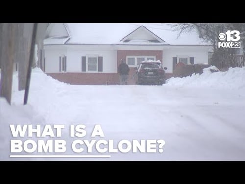 What is a bomb cyclone?